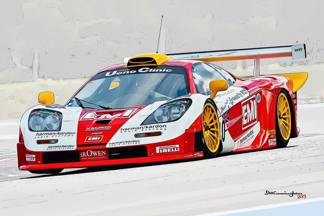 C191000 McLaren F1 GTR #024R EMKARacing Le Mans98