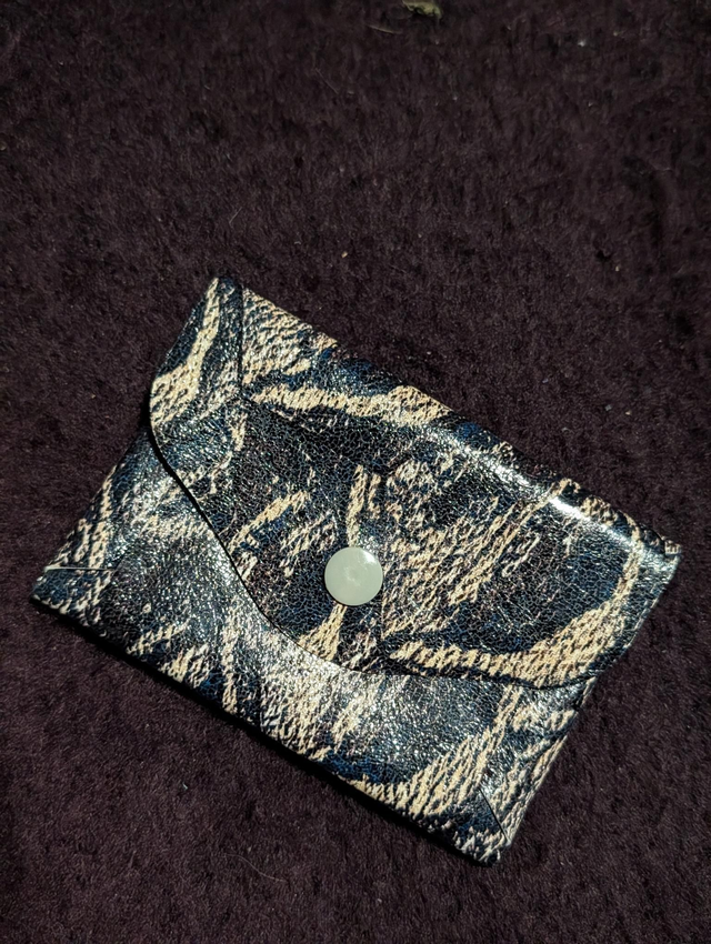 Porte monnaie bronze noir por005