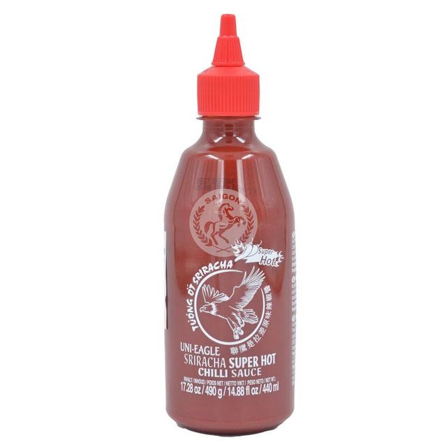 Uni Eagle Super Hot Sriracha Sauce 440ml