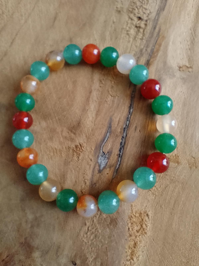 Bracelet Cornaline et Aventurine 