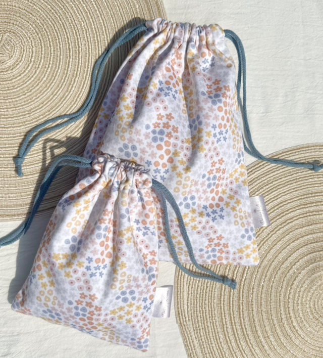 In Full Bloom Ditsy - Fabric Gift Bags 
