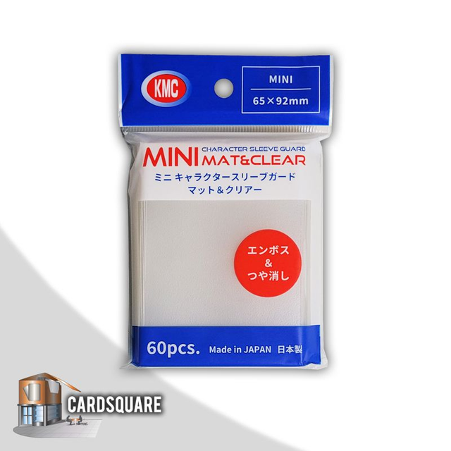 KMC - Character Sleeves Guard - Small - (60 Sleeves)