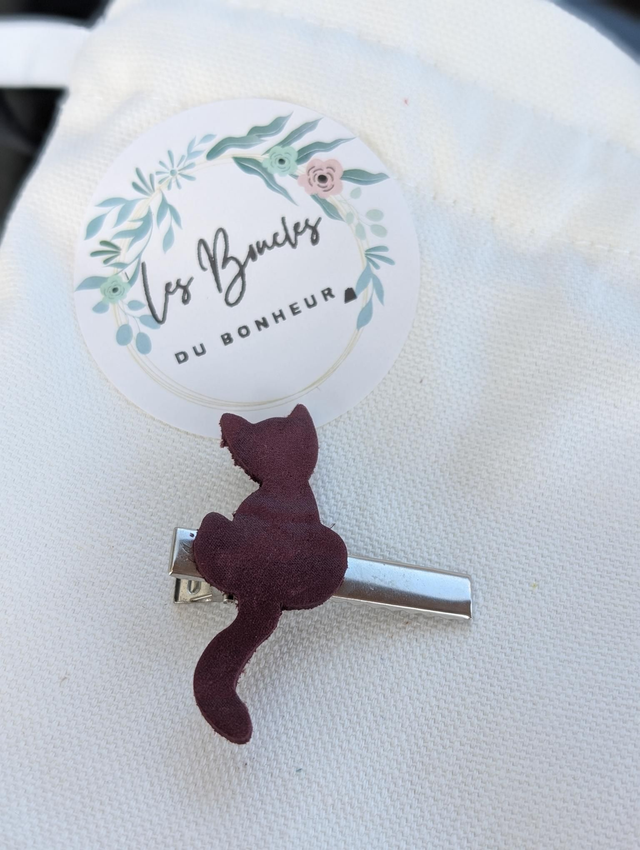 Barrette chat 