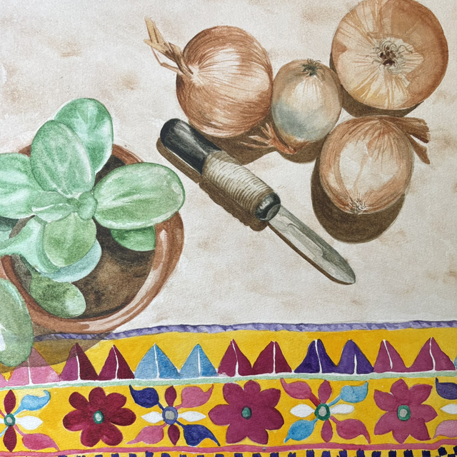 Mixed ability watercolour course 4th September 10-1pm 