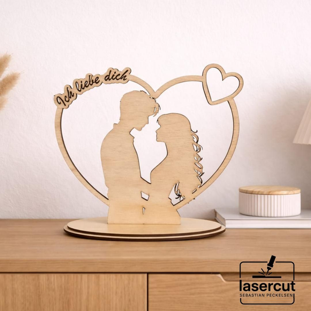 Ich liebe dich / Pärchen im Herz 