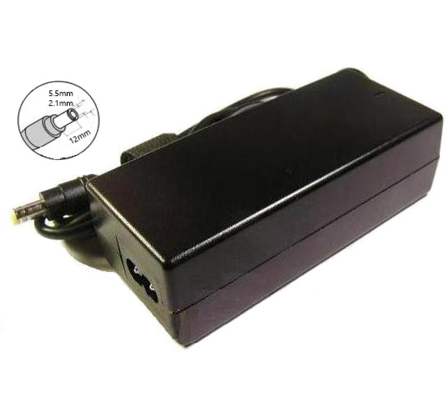 Power Adapter Input: 100 - 240V AC, Output: 12V DC 5A