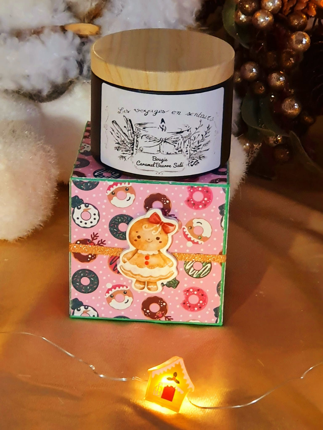 Bougie Caramel au Beurre Salé (Hibiscus)