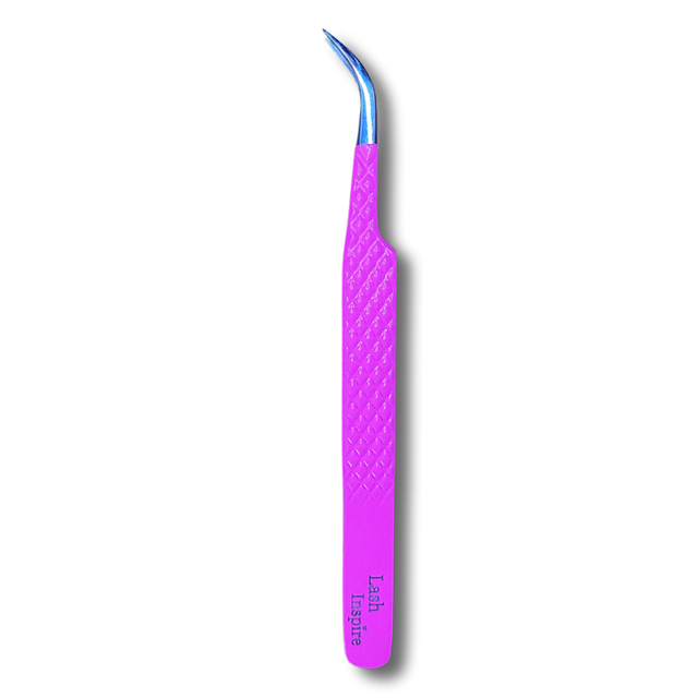 Curved tweezers