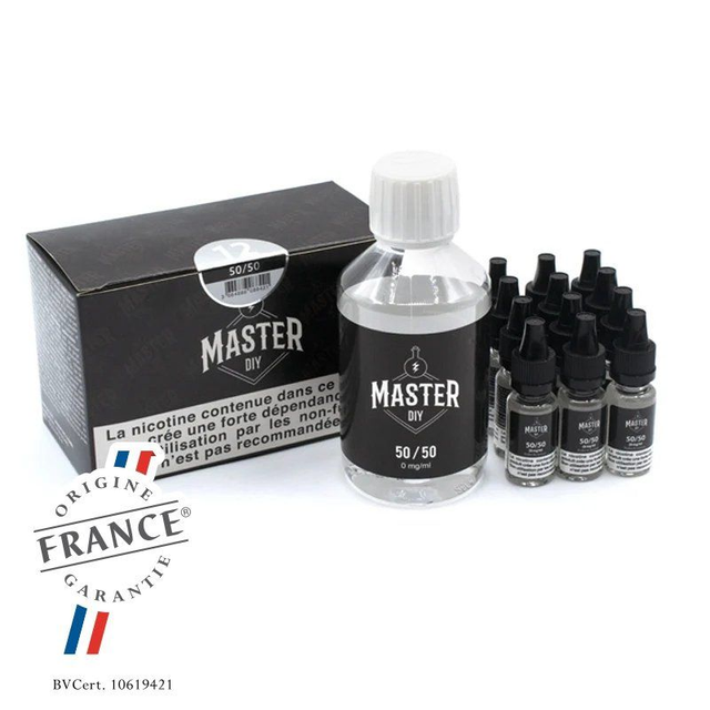 Pack Base 200 ml 50/50 Master DIY