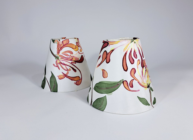 Honeysuckle white small cone shade  