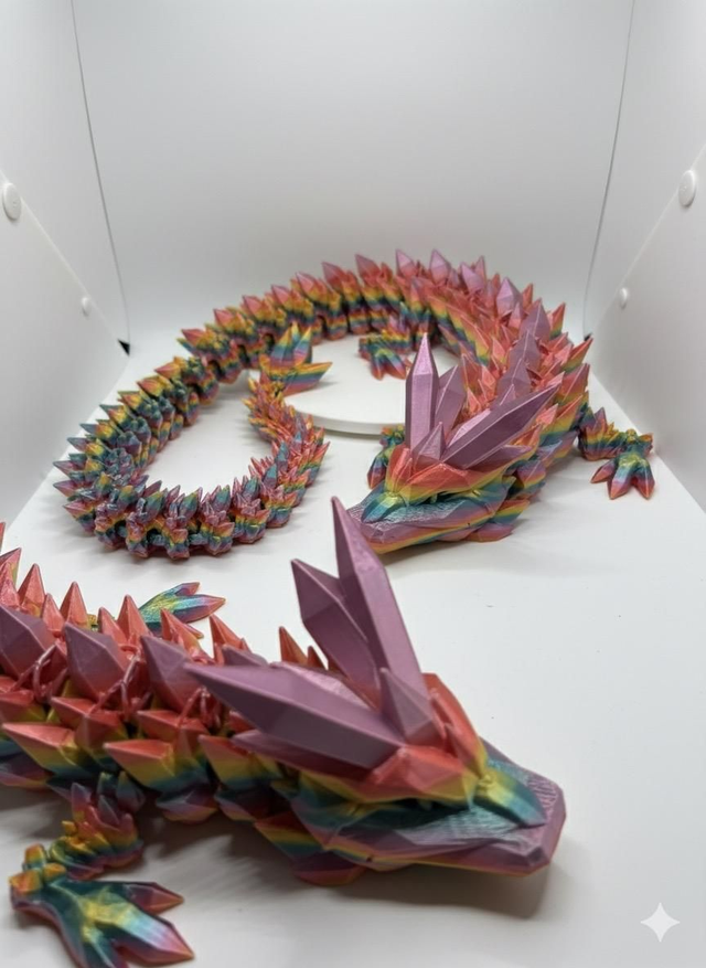 Articulated Crystal Dragon