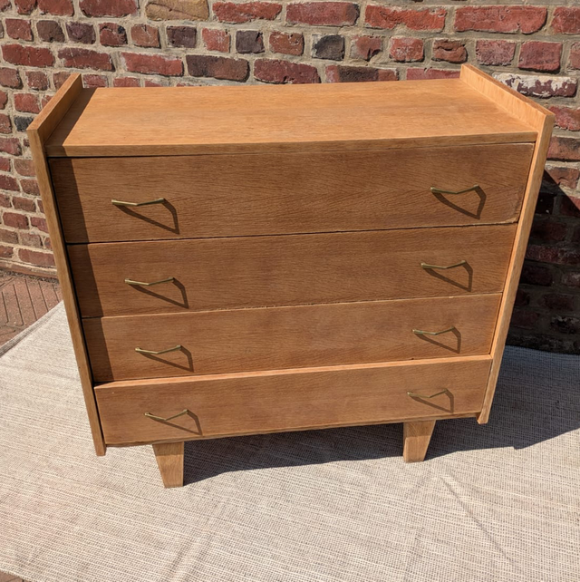 Commode 4 tiroirs années 60