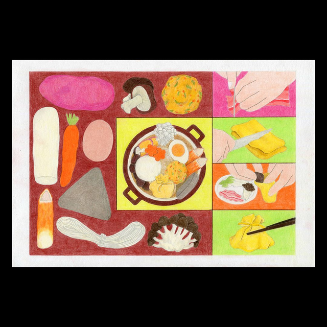 Oden, dessin original format A4