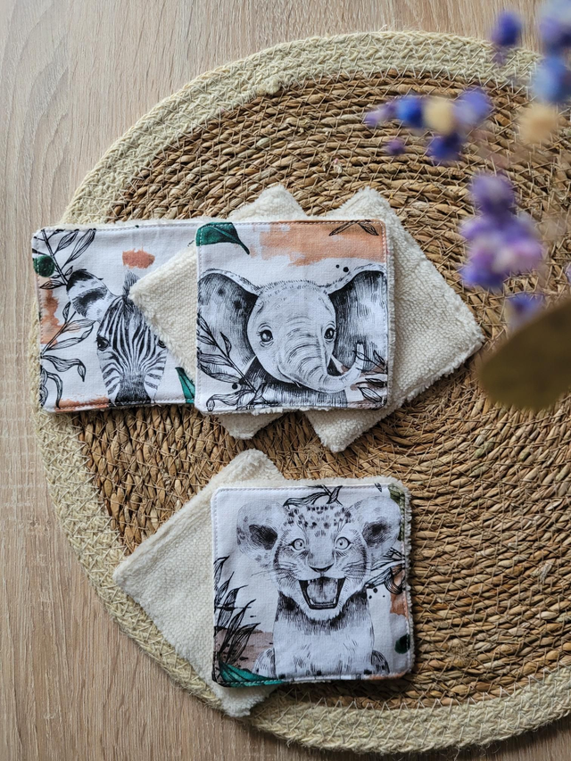 Lingettes Savane / beige