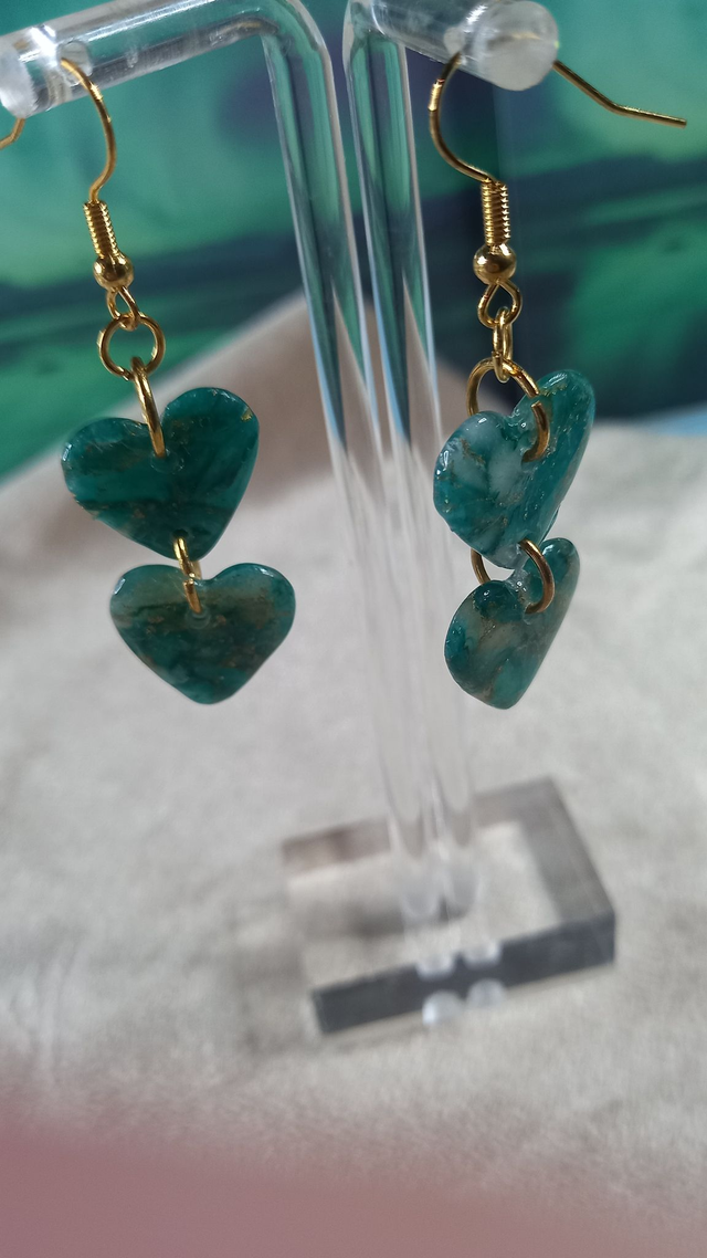 Esméralda - boucles d'oreilles