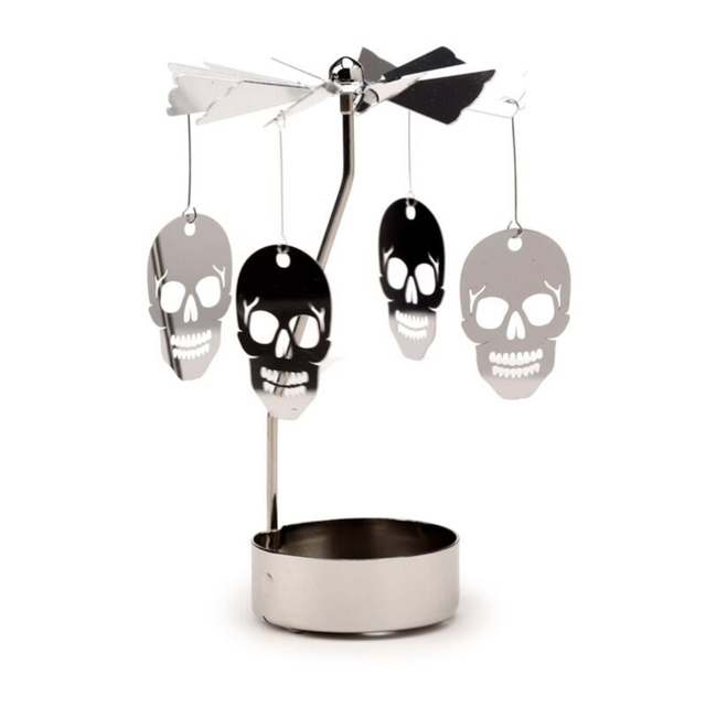 Kynttiläkaruselli-Pääkallo 