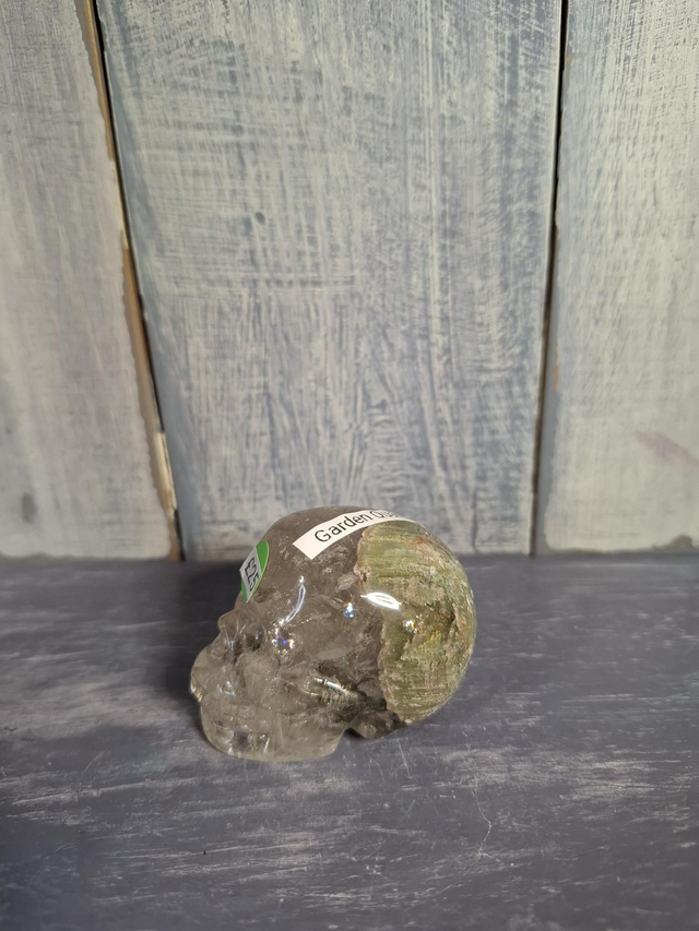 Garden Quartz Skull