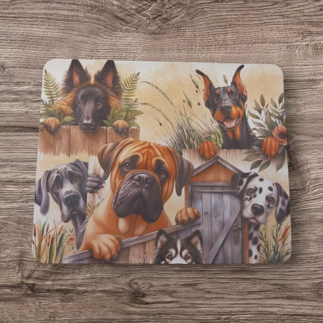 Tapis de souris chiens