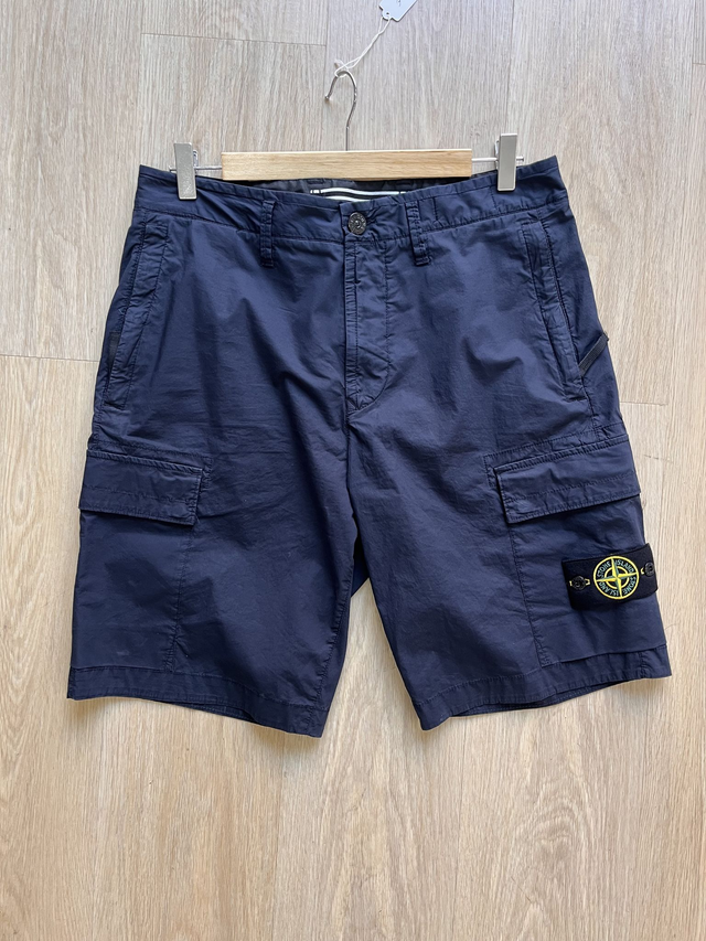 Stone Island Short Blue Size 30 - PRE-OWNED