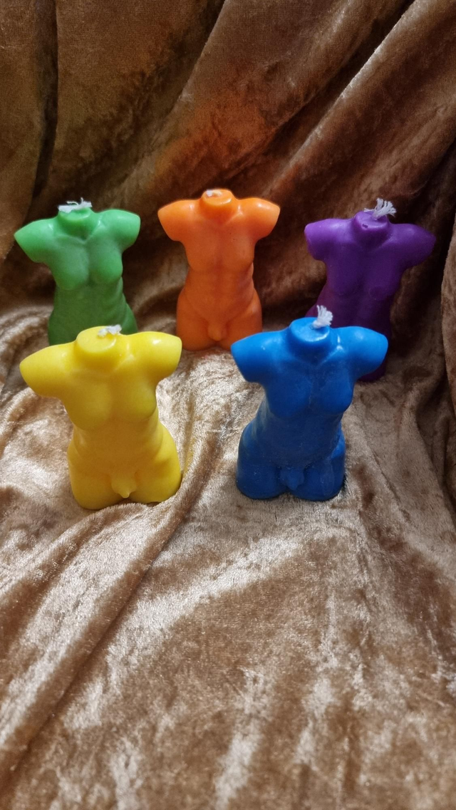 Wax Play Candle - Naked male