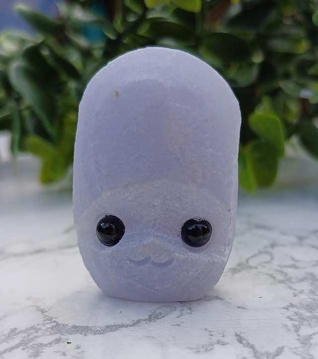 Crystal Critter Serenity. Blue Lace Agate