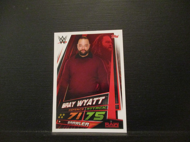 Bray Wyatt - Raw Slam Attax Universe Original Trading Card #9