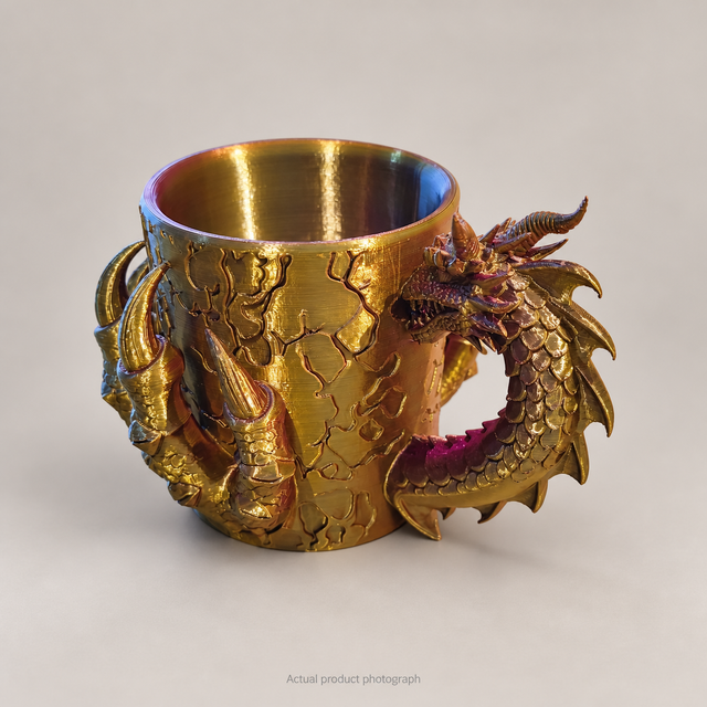 Dragon Claw – Iridescent Decorative Vessel