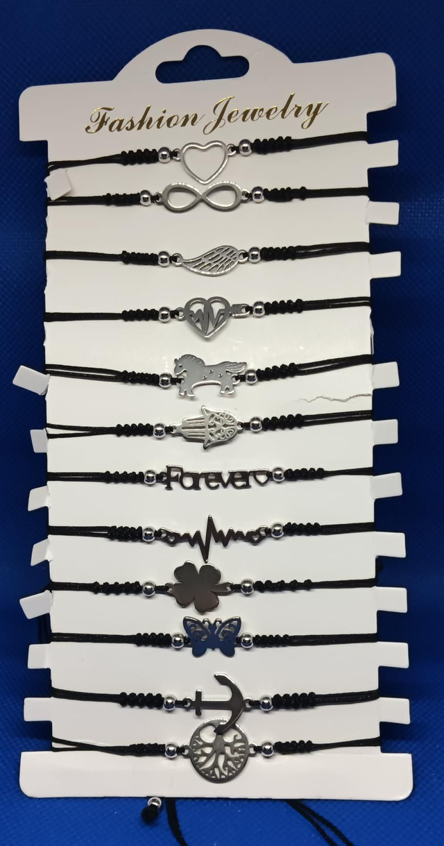 Assorted Cord Bracelets 