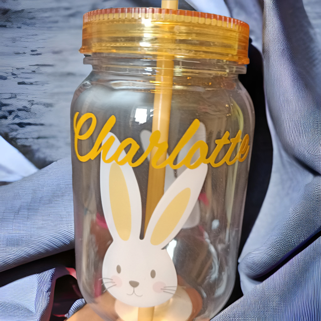  Personalised Easter Mason Jar