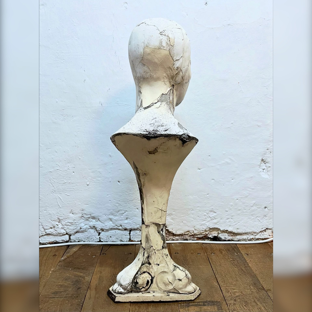 Original Late 19th Century Art Nouveau Retail Advertising Mannequin Bust & Head
