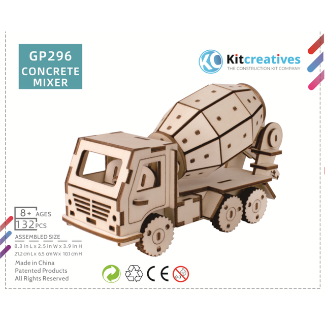 251052 bouwpakket betonmortelauto