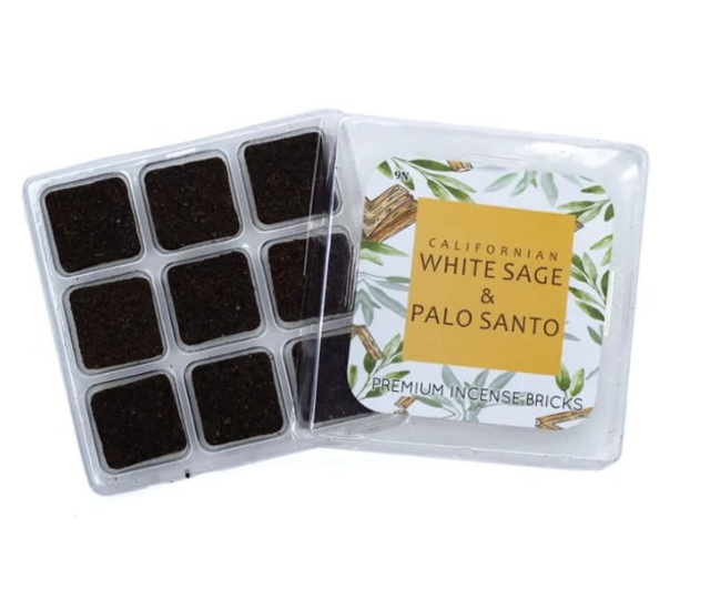 Briques d'encens Sauge blanche & Palo Santo