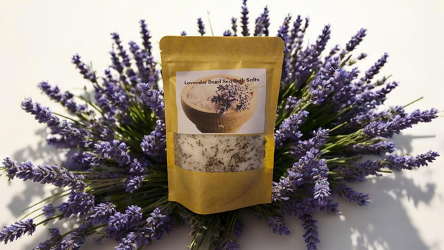 Lavender Dead Sea Bath Salts 300g