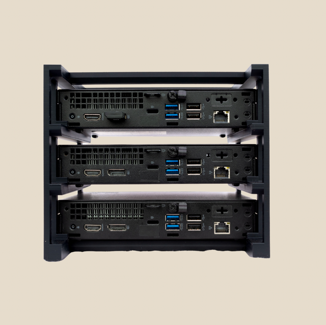 Dell Micro PC Storage Rack | Home Server Rack