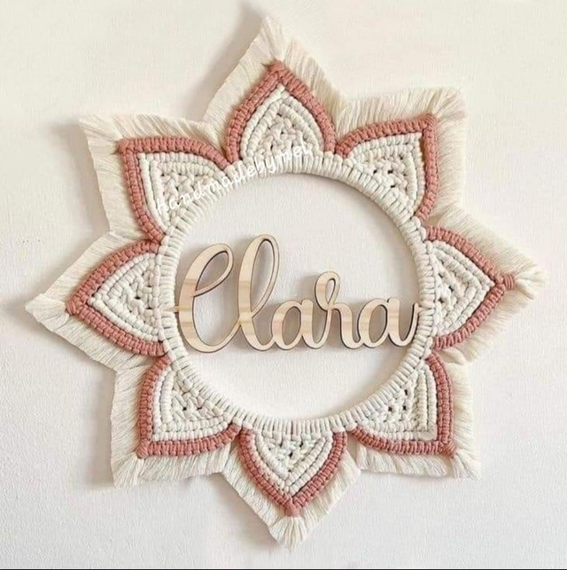 Décoration murale prénom 