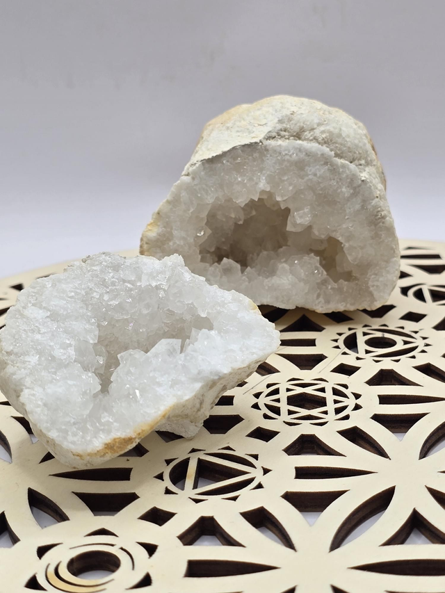 Géode de Cristal de roche 