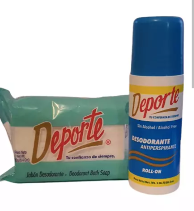 Mauvaise odeur transpiration Deporte savon et roll on