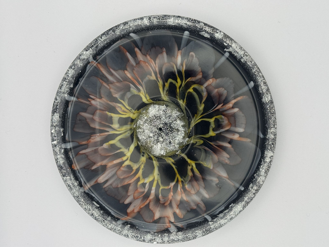 Fiery Blossom Resin Incense Stick Holder