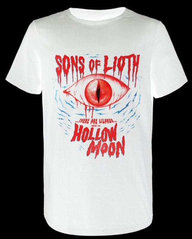 T-shirt Hollow Moon white