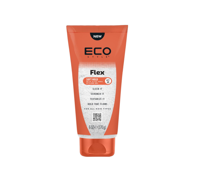 Eco: Styling Gel - Aloe Vera Flex Hold Tube (Orange) 6oz