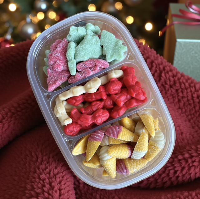 Xmas Triple Treat Box - Trees/Elves/Ice Creams