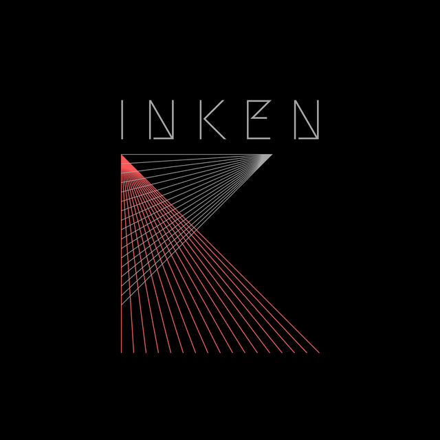 INKEN  "Leaving Lines" T-Shirt, Women, schwarz