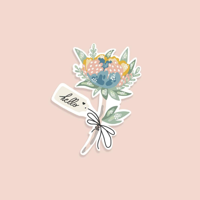 Stickers : La fleur 🌸