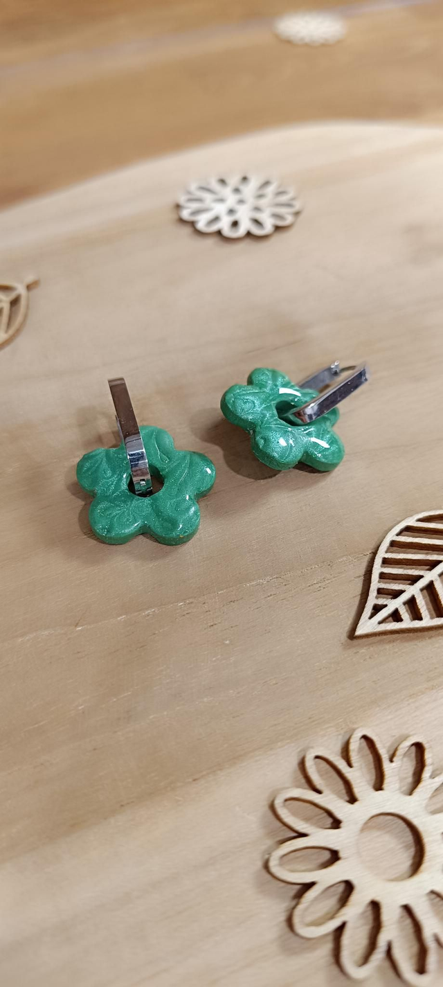 Pampilles - vert irisé 