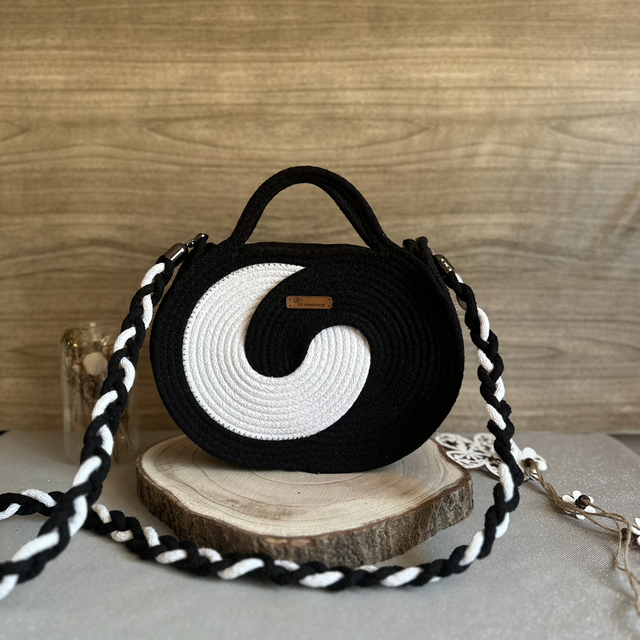 Sac Infini Signature noir&blanc