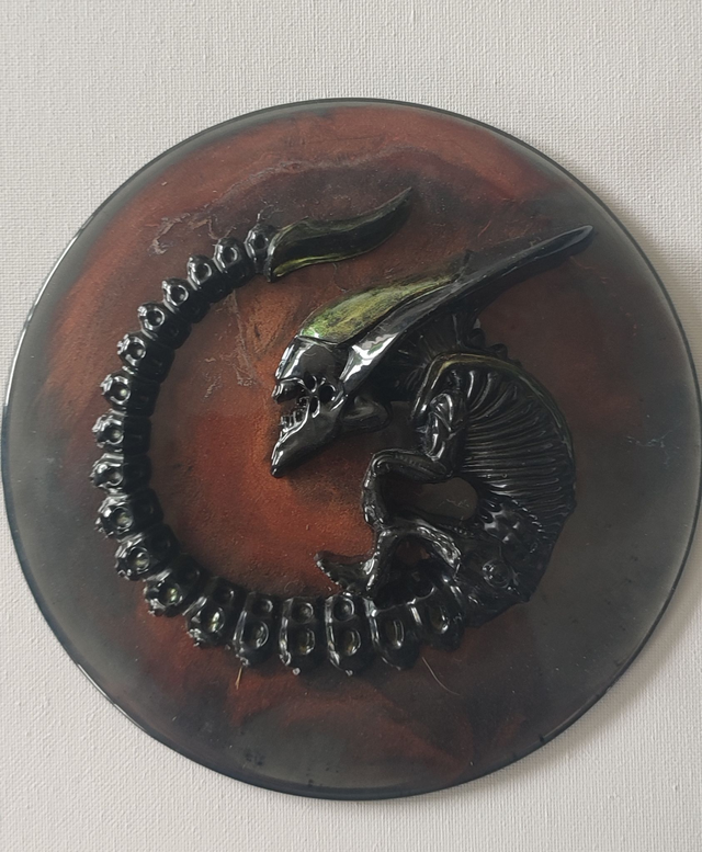 alien mural