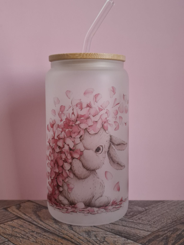 Collection lapin mignon verre personnalisable