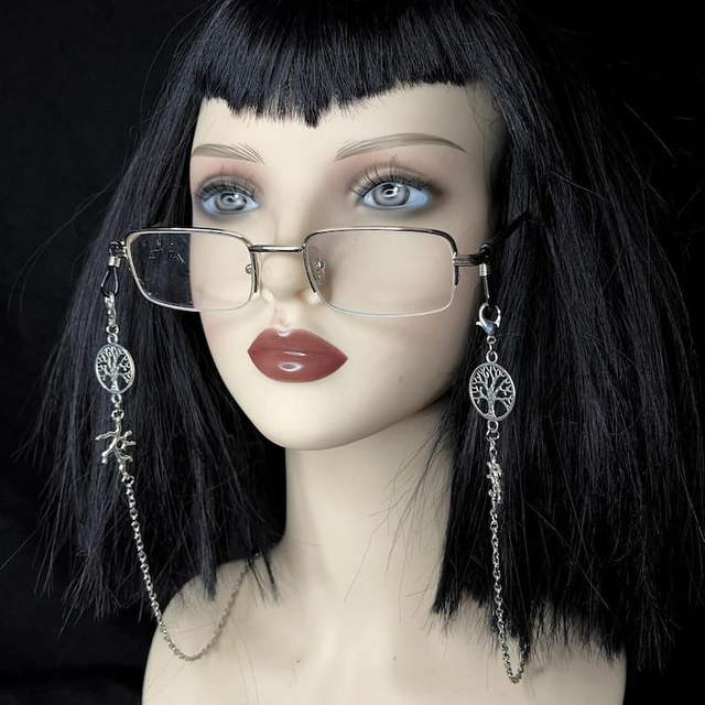 Tree of life glass chain