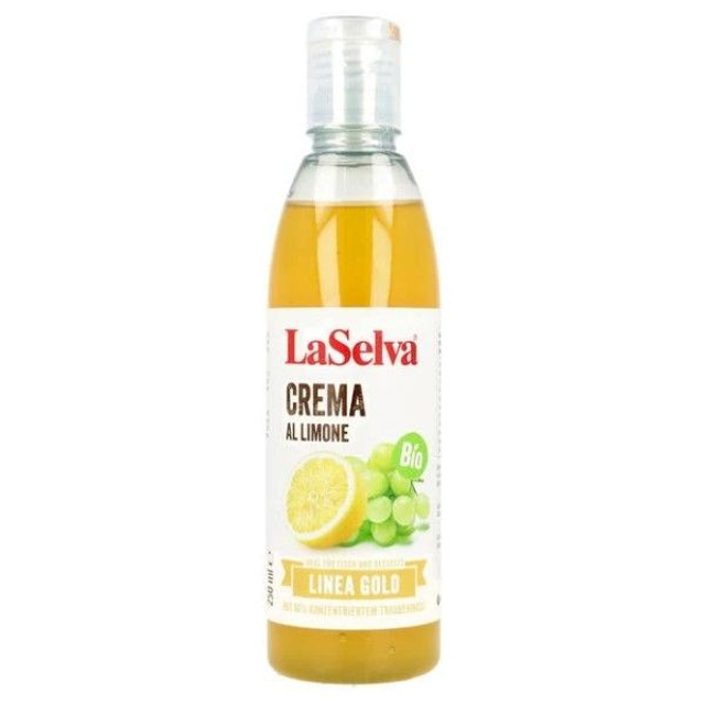 LaSelva Helle Creme mit Zitrone, 250ml Flasche