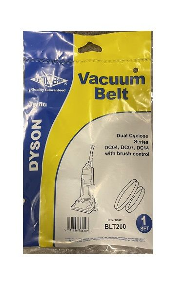 Dyson DC04 / DC07 / DC14 Drive belt (with Brush Control)